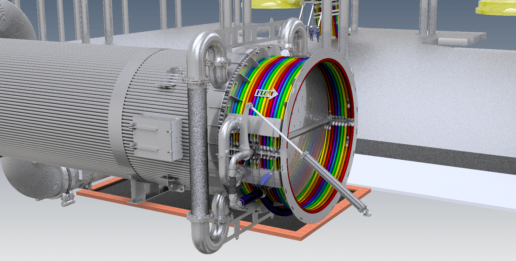EAFab water-cooled ductwork