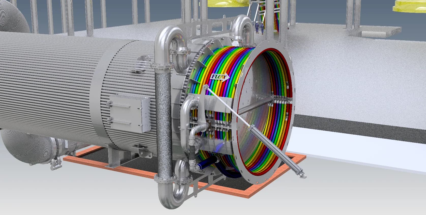 EAFab water-cooled ductwork