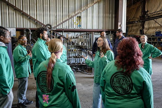 Industrial Arts Workshop (IAW) Visits EAFab's Fabrication and Welding Shop
