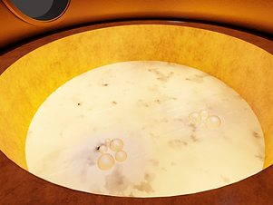 Secondary Metallurgical Furnace: Operator's Camera View