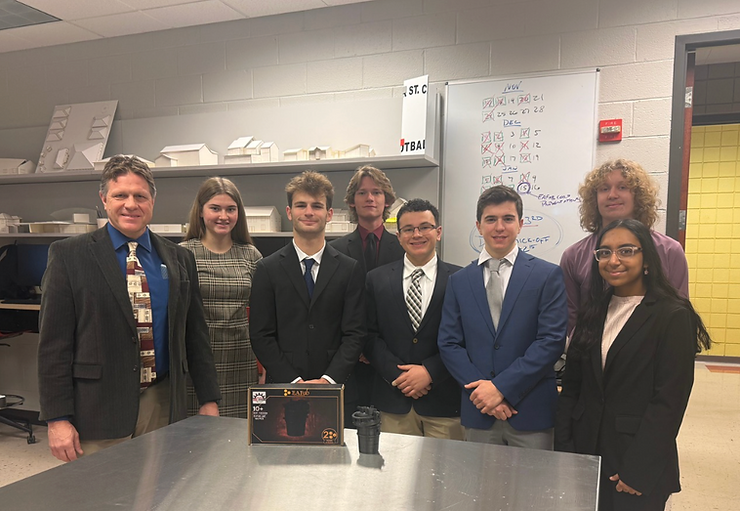 USC STEAM Students who worked on this portion of the project: Thomas Mallison, Fionn Moriarty, Sidney Weissert, and Alessandro Folino.
EAFab Corporation, Steel Industry, Student Outreach, Students to Steel, Engineering, Fabrication, Real Solutions.